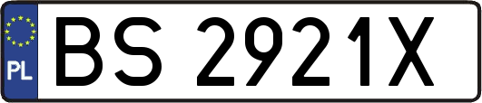 BS2921X