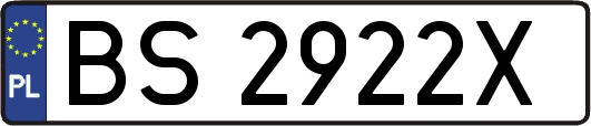 BS2922X