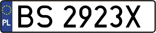 BS2923X