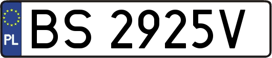 BS2925V