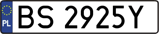 BS2925Y