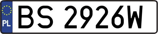 BS2926W