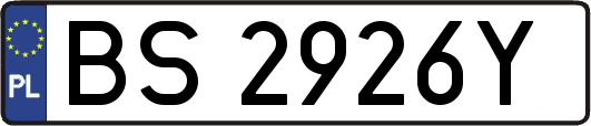 BS2926Y