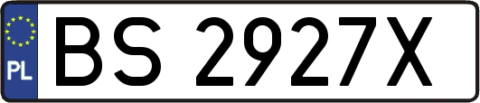 BS2927X