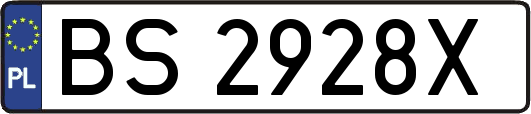 BS2928X