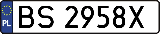 BS2958X