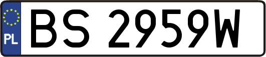 BS2959W