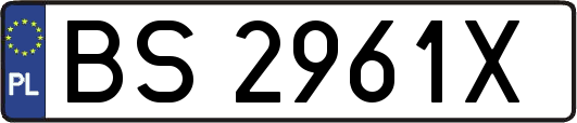 BS2961X