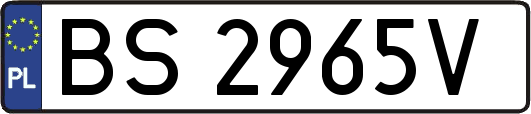 BS2965V