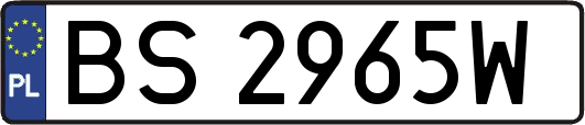 BS2965W