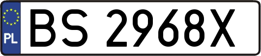 BS2968X