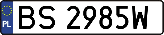 BS2985W