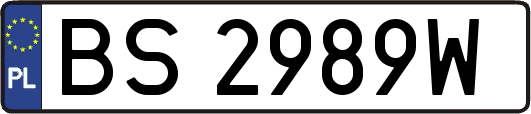 BS2989W