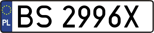 BS2996X