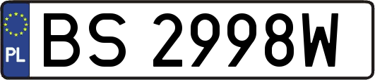 BS2998W