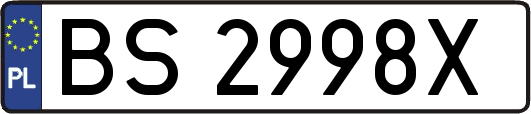 BS2998X