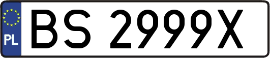 BS2999X