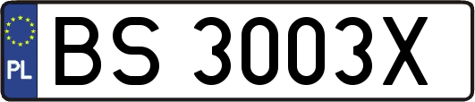 BS3003X