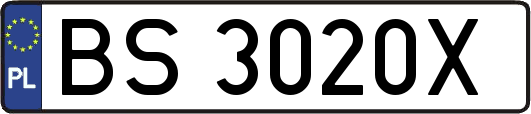 BS3020X