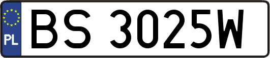 BS3025W