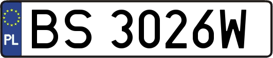 BS3026W