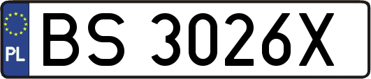 BS3026X