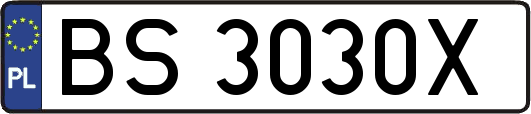 BS3030X