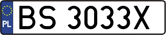 BS3033X