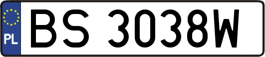 BS3038W