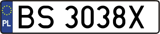 BS3038X