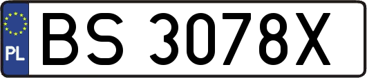 BS3078X