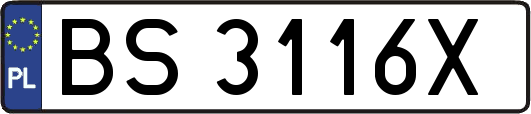 BS3116X