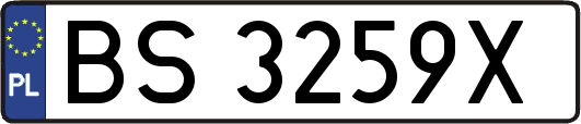 BS3259X