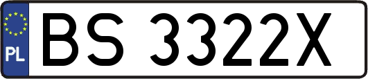 BS3322X