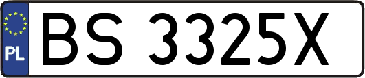BS3325X
