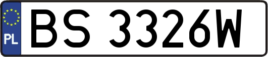 BS3326W
