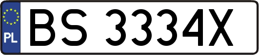 BS3334X
