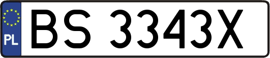 BS3343X