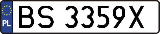 BS3359X