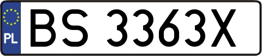 BS3363X