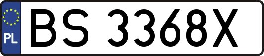 BS3368X