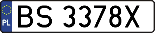 BS3378X