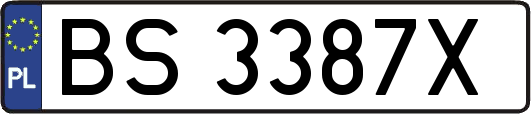 BS3387X