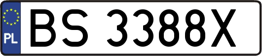 BS3388X