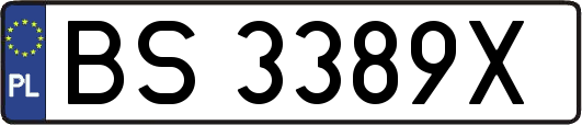 BS3389X