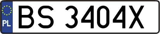BS3404X