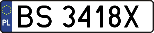 BS3418X