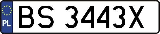 BS3443X