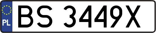 BS3449X