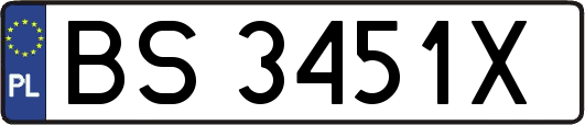 BS3451X